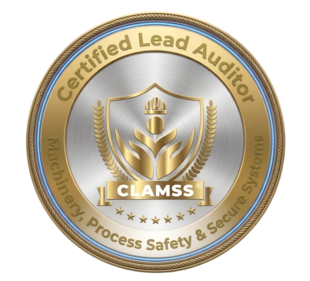 CLAMSS: Certified Lead Auditor in Machinery, Process Safety & Secure Systems